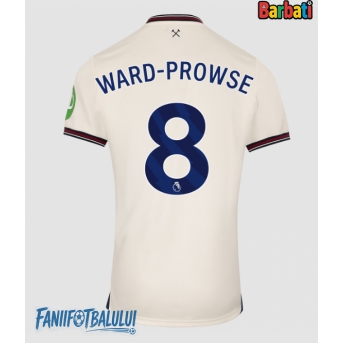 West Ham United James Ward-Prowse #8 Tricou Fotbal Replică 2025-26 Barbati Deplasare
